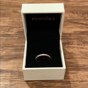 Pandora sparkle and hearts ring